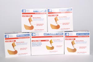 Nutramax Soft Flexible Fabric Bandage, Small Fingertip Pad, 2", Latex Free (LF)