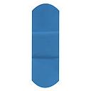 Dukal American White Cross 1 x 3 inch Blue Metal Detectable Adhesive Strips, 1200/Pack