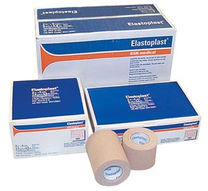 BSN Medical Tensoplast® Elastic Adhesive Bandages, 3" x 5 yds, Tan, 16 cs