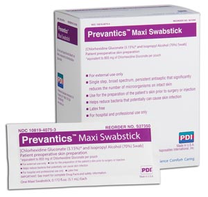 PDI Prevantics™Maxi Swabstick, 3.25" x 8"