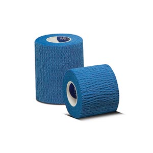 Hartmann USA Medi-Rip® Self-Adherent Bandage, 3" x 5 yds, Non-Sterile, Blue, 12 rl, 8 bx