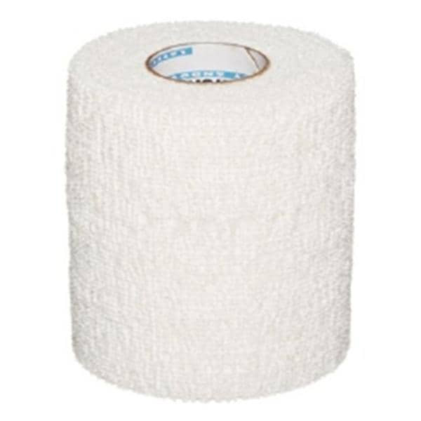 Andover Powerflex 6 inch x 6 Yd. Cohesive Self-Adherent Wrap Bandage, White, 8/Case