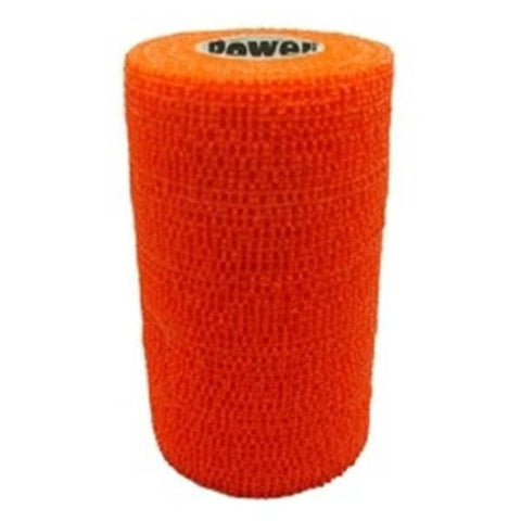 Andover Powerflex 3 inch x 6 Yd. Cohesive Self-Adherent Wrap Bandage, Orange, 16/Case