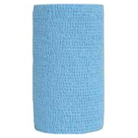 Andover Powerflex 2 inch x 6 Yd. Cohesive Self-Adherent Wrap Bandage, Light Blue, 24/Case