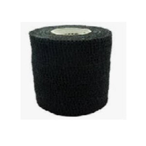 Andover Powerflex 1.5 inch x 6 Yd. Cohesive Self-Adherent Wrap Bandage, Black, 32/Case