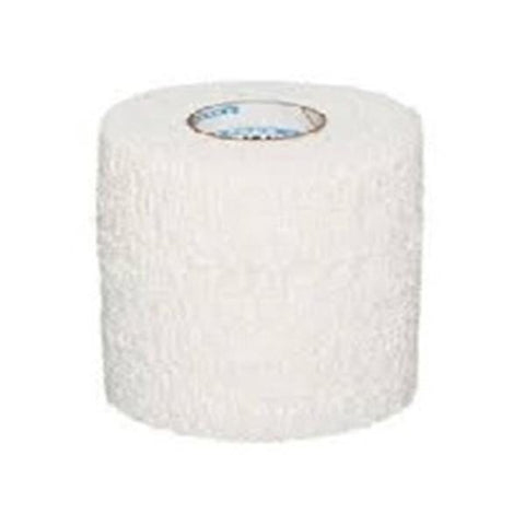 Andover Powerflex 1 inch x 6 Yd. Cohesive Self-Adherent Wrap Bandage, White, 48/Case