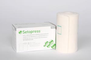 Molnlycke Setopress® Bandage, High Compression, 10cm x 3.5m, 12/bx