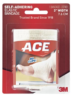3M™ Ace™ Brand 3" Athletic Bandage, Self-Adhesive