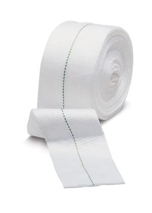 Molnlycke Tubifast® Elasticated Viscose Tublar Bandage, 55cm x 10M Green Line -Small to Med Limb