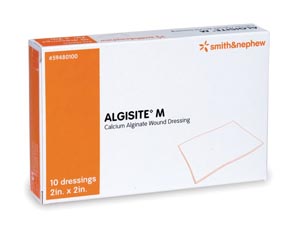 Smith & Nephew Algisite™ M Calcium Alginate Dressing, 2" x 2"