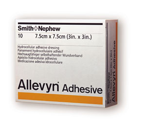 Smith & Nephew Allevyn™ Adhesive Dressing, 3" x 3"