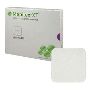 Molnlycke Mepilex XT 4 inch x 8 inch Foam Dressings, Tan, 45/Case
