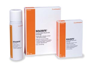 Smith & Nephew Solosite® Gel Conformable Wound Dressing, 4" x 4", 100/pkg