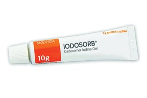 Smith & Nephew Iodosorb Wound Gel, 10gm tube (0.9% Cadexomer Iodine)
