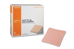 Smith & Nephew Allevyn™ AG Non-Adhesive Hydrocellular Dressing, 4" x 4"