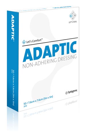 Acelity Adaptic™ Non-Adhering Dressing, 3" x 3"