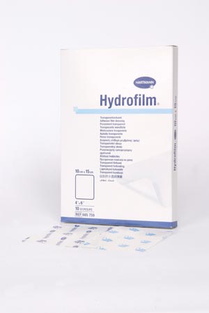 Hartmann USA Hydrofilm® Transparent Film Dressing, 4" x 6", Latex Free (LF), 10 bx