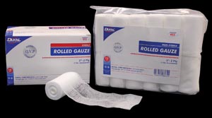 Dukal Rolled Gauze, 3", NS, 2-Ply