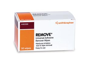 Smith & Nephew Remove® Adhesive Remover Wipes, 50/pkg