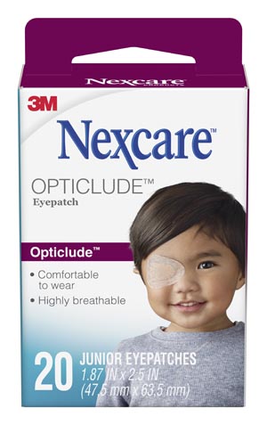 3M™ Nexcare™ Opticlude™ Orthoptic Junior Size Eye Patch, 2.4" x 1.8"