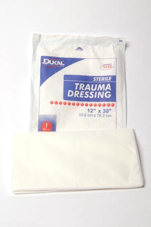 Dukal Trauma Dressing, 12" x 30", 25 cs