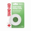 Johnson & Johnson Band-Aid 1 inch x 10 yds Hurt-Free First Aid Paper Tapes, 48/Case