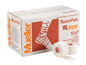 Mueller Mtape®1.5" x 15 yds, White, 32 rolls/cs