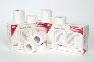 3M™ Transpore™ White Dressing Tape, 2" x 10 yds