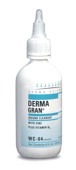 Integra Lifesciences Dermagran® Wound Cleanser with Zinc, 4 oz, 12/cs