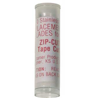 Cramer Zip-Cut Tape Cutter, Blades, 10/vial