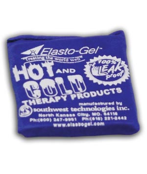 Southwest Elasto-Gel™ All Purpose Therapy Hot/ Cold Pack, 3" x 3", 25/cs
