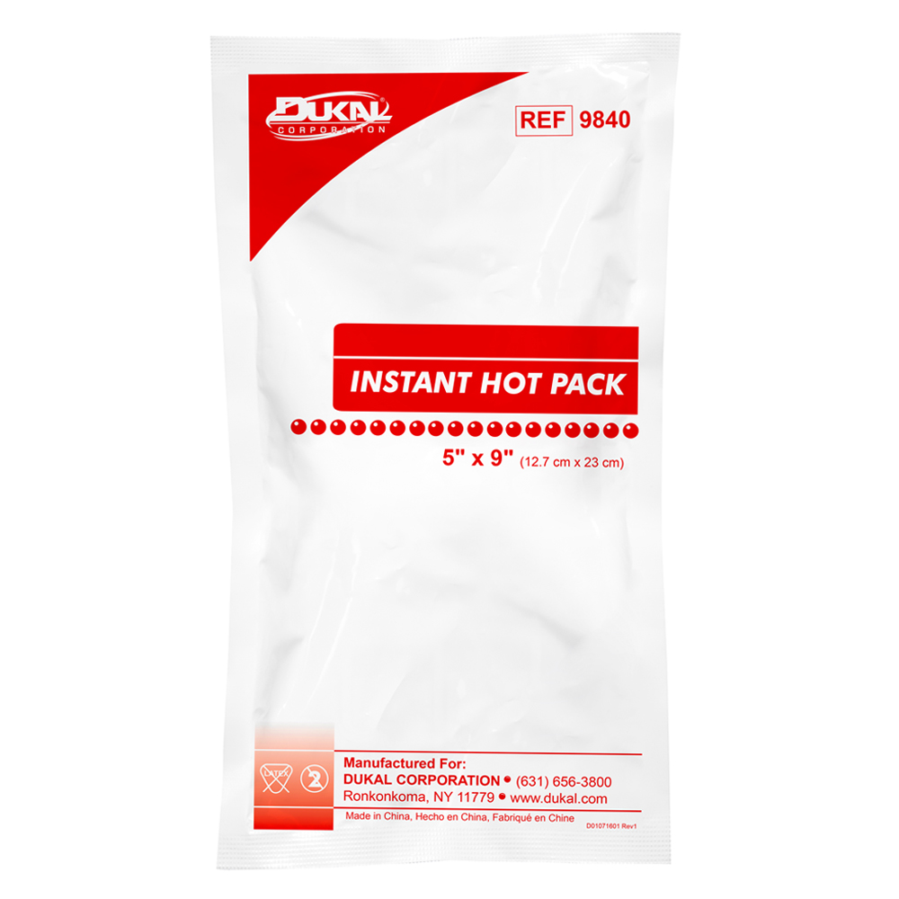 Dukal 5 x 9 inch Instant Hot Pack, 24/Pack