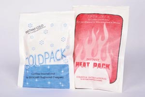Coldstar Cold Pack, Instant, Standard, Soft-Weave Pouch, 6" x 9", 24pk