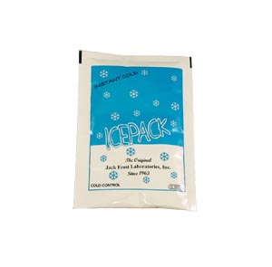 Coldstar Instant Non-Insulated Cold Pack, Single Use, Disposable, 5" x 7", Junior Size