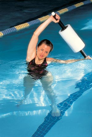 Hygenic/Thera-Band Aquatic, Kickroller, Floatation Device With Padded Grip