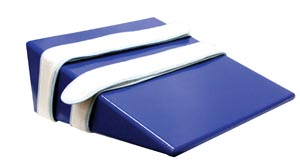 Fabrication Cando® Skillbuilders Deluxe Strap Wedge, 6" x 20" x 22", Small, 16° Incline