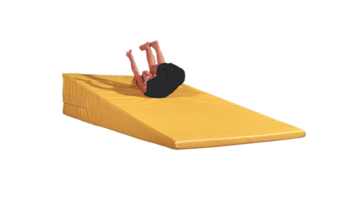 Fabrication CanDo 72 inch x 48 inch x 16 inch Incline Exercise Mat