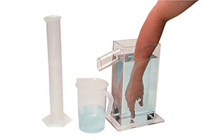 Fabrication Chiropractic, Baseline Volumetric Measuring Device, Hand Set, 3" x 5" x 11"