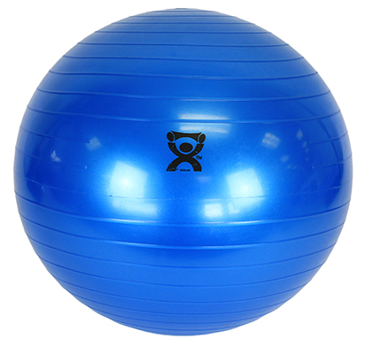 Fabrication CanDo 42 inch PVC Standard Inflatable Exercise Ball, Blue