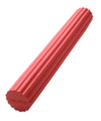 Fabrication CanDo Twist-n-Bend 12 inch Light Flexible Hand Exercise Bar, Red