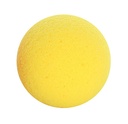 Fabrication CanDo 2.5 inch Memory Foam X-Easy Hand Squeeze Ball, Yellow