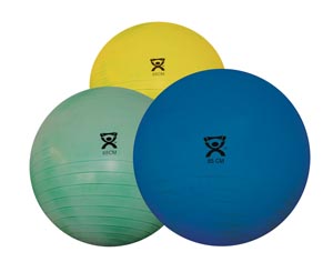 Fabrication Cando® Exercise Balls, Abs Inflatable Ball, Green, 65cm (25.6")