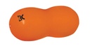 Fabrication CanDo 20 inch x 39 inch Inflatable Exercise Saddle Roll, Orange