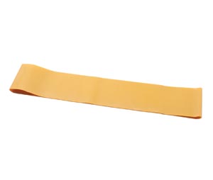 Fabrication Cando® Accuforce™ Band Loop, 15", Gold, XXX-Heavy, Latex