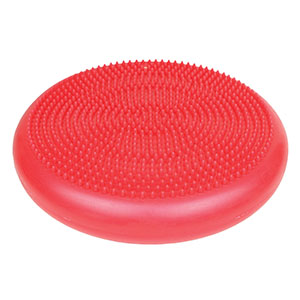 Fabrication Balance Pads Discs, Inflatable Vestibular Seating/ Standing Disk, Red, 35cm (13.8")