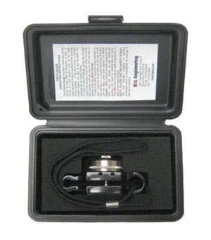 B&L Engineering® Mechanical Pinch Gauges, Case, Double-Walled, Rigid Plastic w/Fitted Foam