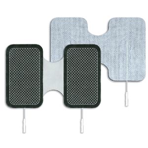 Axelgaard Universal Dual Wire Electrode, Dual, 3" x 5" 1/pk