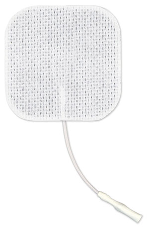 Axelgaard Ultrastim® X Cloth Electrode, 2" x 2", Square, White, 4/pk