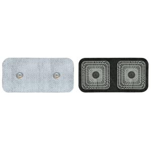 Axelgaard Ultrastim® Snap Electrode, 2" x 4" Rectangle, Dual Snap, 2/pk