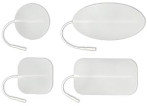 Axelgaard Pals® Foam Electrodes, 3" x 5" Oval, 2/pk